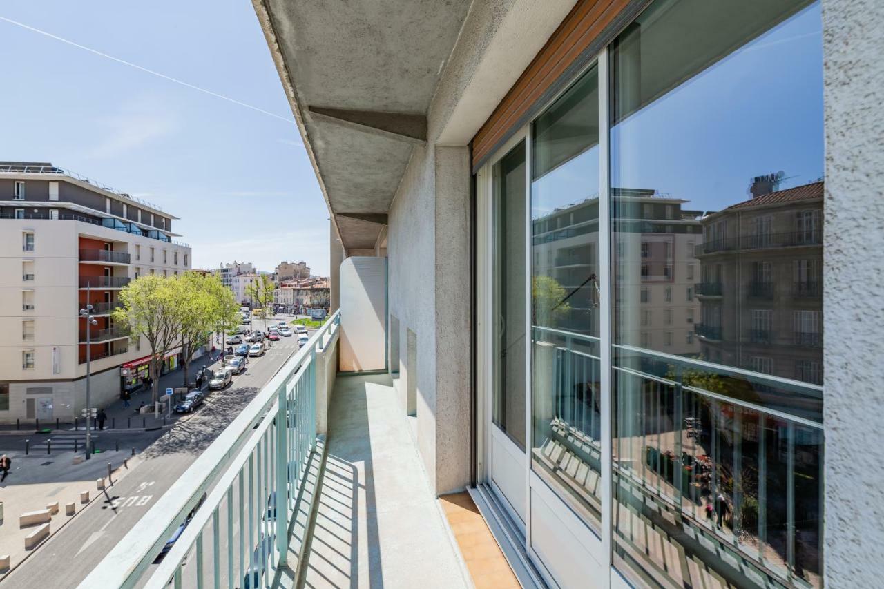 Teo Sud Les Balcons Du Nouveau Marseille, Lumineux, Spacieux Et Bien Equipe Dış mekan fotoğraf